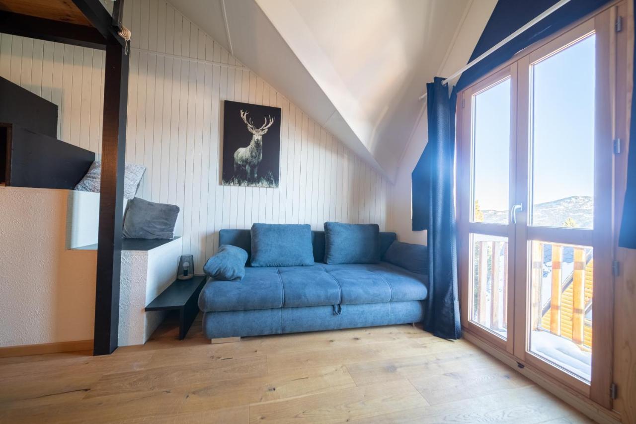 Le Cerf - Duplex Avec Superbe Vue Montagne Διαμέρισμα Les Angles  Εξωτερικό φωτογραφία