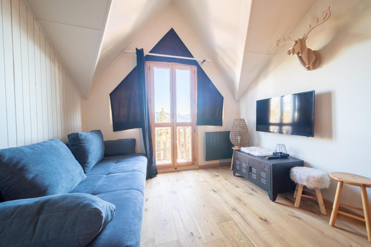 Le Cerf - Duplex Avec Superbe Vue Montagne Διαμέρισμα Les Angles  Εξωτερικό φωτογραφία